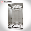 China Fuji Brand OEM Panorámico Barato Residencial Square LED Mirror de vidrio LED buen ascensor de ascensor turístico